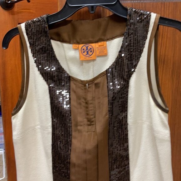 Beautiful top color brown and beige like New! - Picture 5 of 6